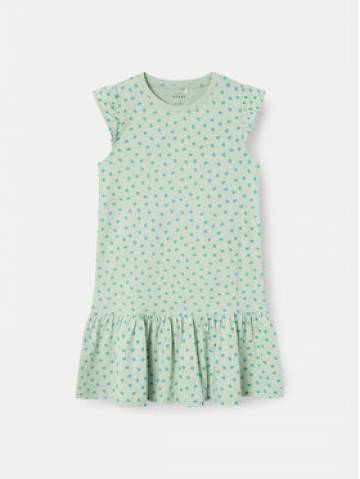 NAME IT Повсякденна сукня Vida 13214406 Зелений Regular Fit NAME IT Повсякденна сукня Vida 13214406 Зелений Regular Fit