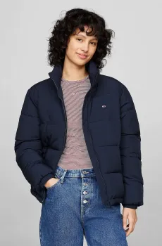 Женская темно-синяя куртка TJW ESSENTIAL PUFFER EXT Синий XS Tommy Jeans DW0DW18827
