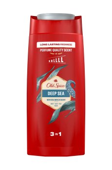Мужской гель для душа + шампунь 3 в 1 OLD SPICE Deep Sea with Minerals, 675 мл