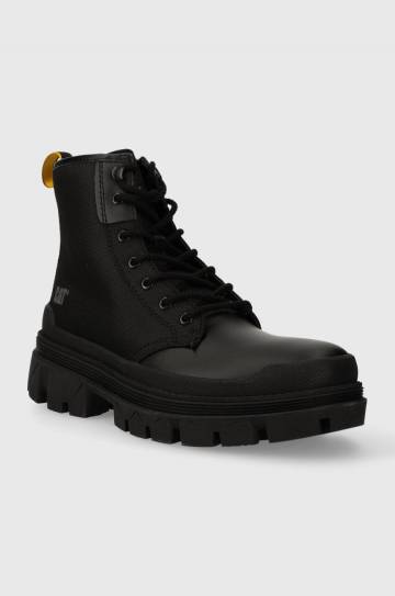 Ботинки Caterpillar HARDWEAR HI цвет чёрный на плоском ходу P111327 Ботинки Caterpillar HARDWEAR HI цвет чёрный на плоском ходу P111327