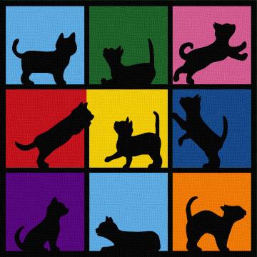 Картина за номерами Rosa Start Cats 15 х 15 см (N00013935) Картина за номерами Rosa Start Cats 15 х 15 см (N00013935)