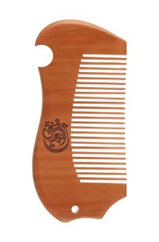 Гребень для волос Cosmo Shop деревянная, фигурная, 11*5 см, 1 шт (CS363)