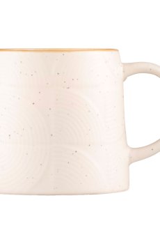 Чашка Ardesto Dafne керамическая, бежевая, 420 мл (AR3067BG)
