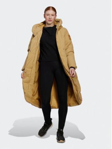 adidas Пуховик Big Baffle HN9938 Бежевий Regular Fit adidas Пуховик Big Baffle HN9938 Бежевий Regular Fit