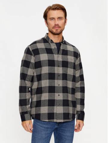 Lindbergh Сорочка 30-203486 Чорний Relaxed Fit Lindbergh Сорочка 30-203486 Чорний Relaxed Fit