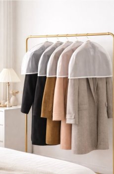 Протипилові чохли для одягу 5 pack - білий