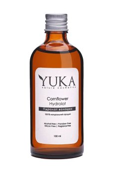 Уценка! Гидролат для лица, тела и волос Yuka Cornflower Hydrolat, 100 мл