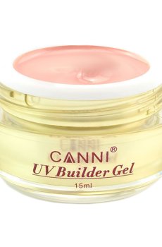 Конструирующий гель для наращивания ногтей Canni UV Builder Gel 306 Natural Pink, 15 мл
