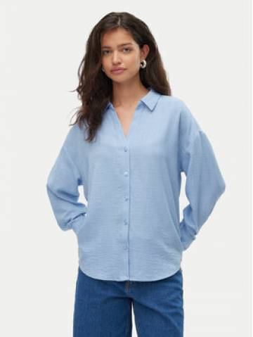 Vero Moda Сорочка Melaney 10316389 Голубий Loose Fit Vero Moda Сорочка Melaney 10316389 Голубий Loose Fit
