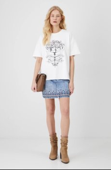 Хлопковая джинсовая юбка Medicine