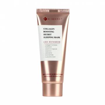 Ночная маска для лица K-SECRET Collagen Boosting Secret Sleeping Mask, 60 мл Ночная маска для лица K-SECRET Collagen Boosting Secret Sleeping Mask, 60 мл