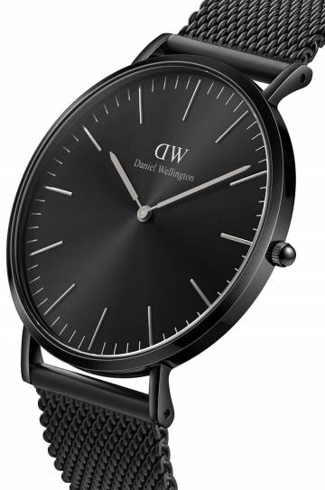 Часы Daniel Wellington мужские цвет чёрный Часы Daniel Wellington мужские цвет чёрный