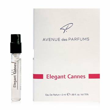 Avenue des Parfums Elegant Cannes Парфюмированная вода женская, 2 мл (пробник) Avenue des Parfums Elegant Cannes Парфюмированная вода женская, 2 мл (пробник)
