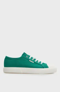 Мужские зеленые кеды VULC LACEUP Зеленый 44 Calvin Klein HM0HM02121
