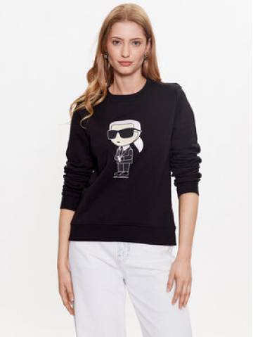 KARL LAGERFELD Світшот Ikonik 2.0 230W1800 Чорний Regular Fit KARL LAGERFELD Світшот Ikonik 2.0 230W1800 Чорний Regular Fit