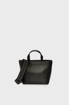 Женская черная сумка LOGOTAPE MINI Черный ONESIZE Tommy Hilfiger AW0AW17694