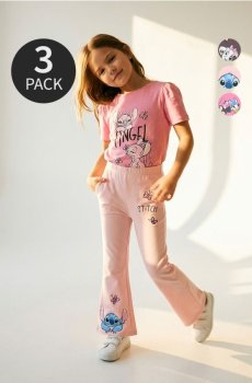 Легінси-кльош 3 pack Disney - різнобарвний