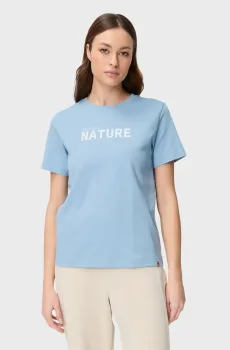 Женская голубая футболка Голубой M Camel Active 309694-7T73-83