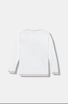 Хлопковый детский лонгслив Guess