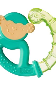 Игрушка-прорезыватель для зубов Chicco Refreshing Обезьяна, от 4 месяцев (28130.30.01)