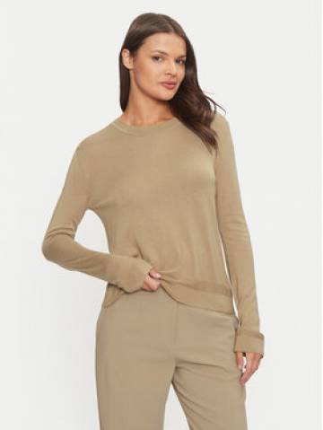 United Colors Of Benetton Светр 1ZRED10BL Бежевий Regular Fit United Colors Of Benetton Светр 1ZRED10BL Бежевий Regular Fit