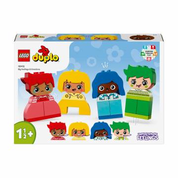 Конструктор LEGO Duplo My First Сильные чувства и эмоции, 23 детали, от 1.5 года (10415) Конструктор LEGO Duplo My First Сильные чувства и эмоции, 23 детали, от 1.5 года (10415)