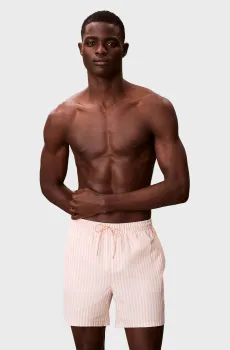 Мужские плавательные шорты в полоску MEDIUM Разноцветный XL Calvin Klein LV00N61045