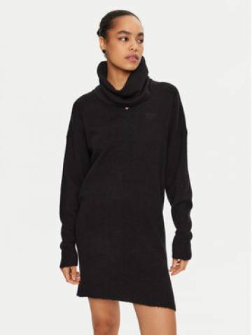 Liu Jo Трикотажна сукня WF4430 MA49P Чорний Regular Fit Liu Jo Трикотажна сукня WF4430 MA49P Чорний Regular Fit