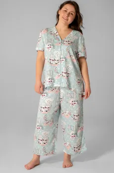 Женские голубые кюлоты Голубой S brabrabra HOM2104016