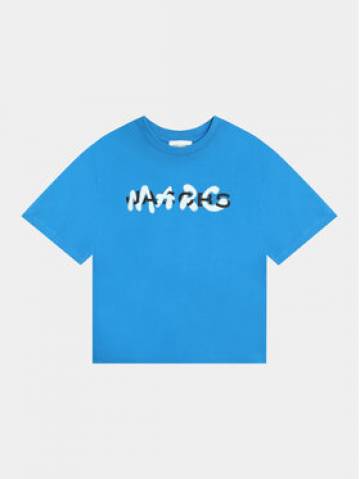 Marc Jacobs Футболка W60212 S Голубий Regular Fit Marc Jacobs Футболка W60212 S Голубий Regular Fit
