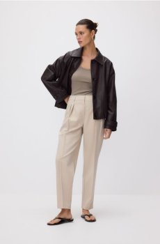 Reserved - Штани зі стрілками - бежевий - 730JC-08X