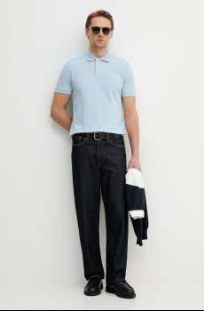 Хлопковое поло United Colors of Benetton