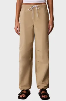 Женские бежевые брюки CRINKLE Бежевый XS Calvin Klein Jeans LV047G636G