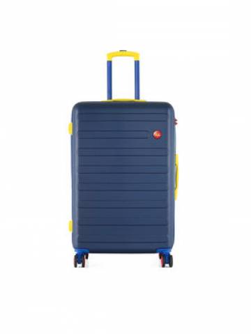 Semi Line Велика валіза T5847-3 Cиній Semi Line Велика валіза T5847-3 Cиній