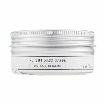 Мужская матовая паста для укладки волос Depot 301 Matt Paste сильной фиксации, 75 мл Мужская матовая паста для укладки волос Depot 301 Matt Paste сильной фиксации, 75 мл