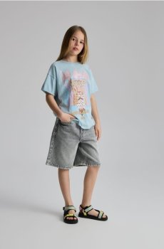 Reserved - Футболка Def Leppard - блідо-блакитний - 142HU-05X