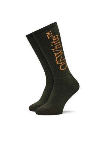 Off-White Високі чоловічі шкарпетки OMRA075S23KNI0015620 Зелений Off-White Високі чоловічі шкарпетки OMRA075S23KNI0015620 Зелений