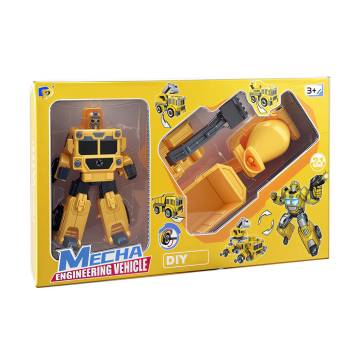 Игровой робот-трансформер машинка DADE TOYS с/х техника (D622-H363A)