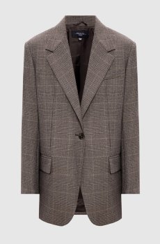 Жакет MAGMA из шерсти в клетку