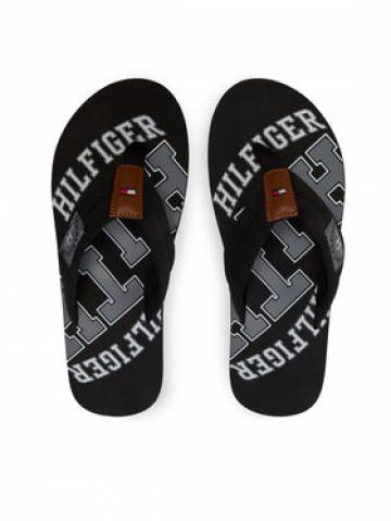 Tommy Hilfiger Вєтнамки Essential Th Beach Sandal FM0FM01369 Чорний Tommy Hilfiger Вєтнамки Essential Th Beach Sandal FM0FM01369 Чорний