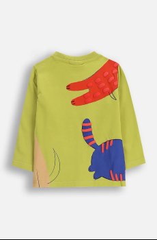 Детская хлопковая футболка Coccodrillo