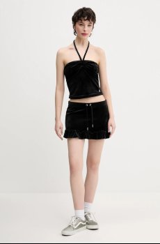 Велюровая юбка Juicy Couture RUFFLE