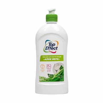 Бальзам для мытья посуды Top Effect Алоэ вера, 470 мл Бальзам для мытья посуды Top Effect Алоэ вера, 470 мл