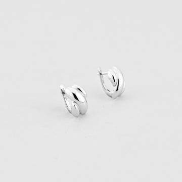 Серебряные серьги Minimal ВС-20113/ВС-359 Серебряные серьги Minimal ВС-20113/ВС-359