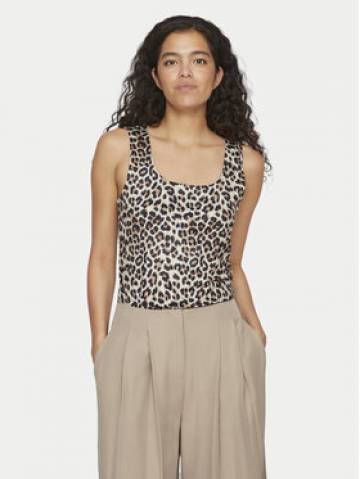 Vila Топ Kenza 14106850 Коричневий Slim Fit Vila Топ Kenza 14106850 Коричневий Slim Fit