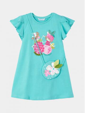Mayoral Повсякденна сукня 3948 Голубий Regular Fit Mayoral Повсякденна сукня 3948 Голубий Regular Fit