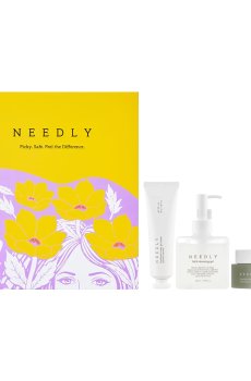 Набор средств для лица Needly для очищения и увлажнения кожи (очищающий гель, 235 мл + крем, 48 мл + крем-гель, 50 мл)