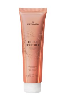 Золотой гель для мгновенного блеска волос Medavita Huile Detoile Instant Gold Hair Gel, 150 мл