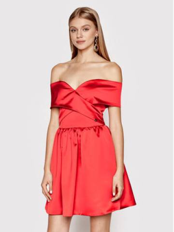 Liu Jo Коктейльна сукня CA2372 T3097 Червоний Regular Fit Liu Jo Коктейльна сукня CA2372 T3097 Червоний Regular Fit