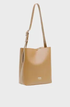 Женская бежевая кожаная сумка Бежевый ONESIZE Bimba Y Lola 252BBAJ9Y.10627